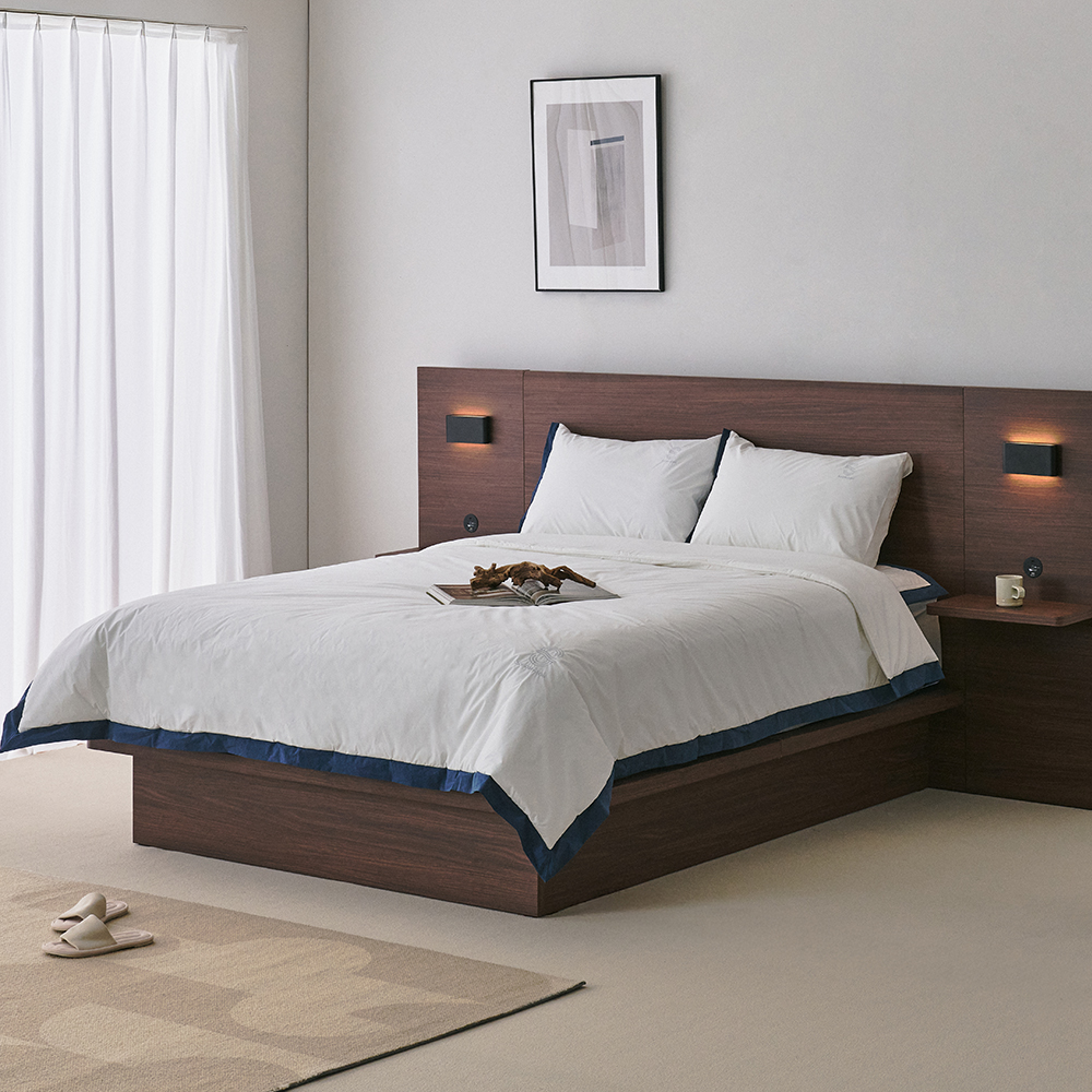 프리미엄 투톤 배색 컴포터 세트