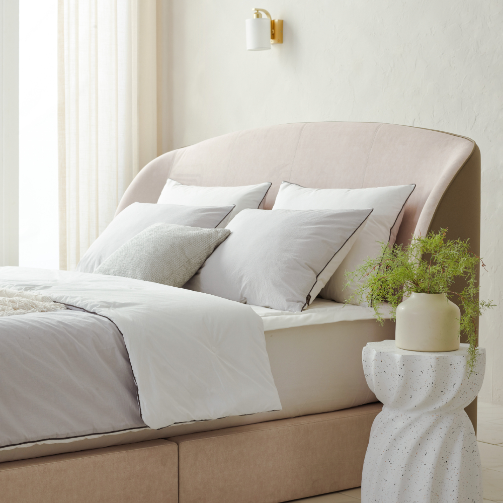 프리미엄 엣지 라인 컴포터 차렵이불