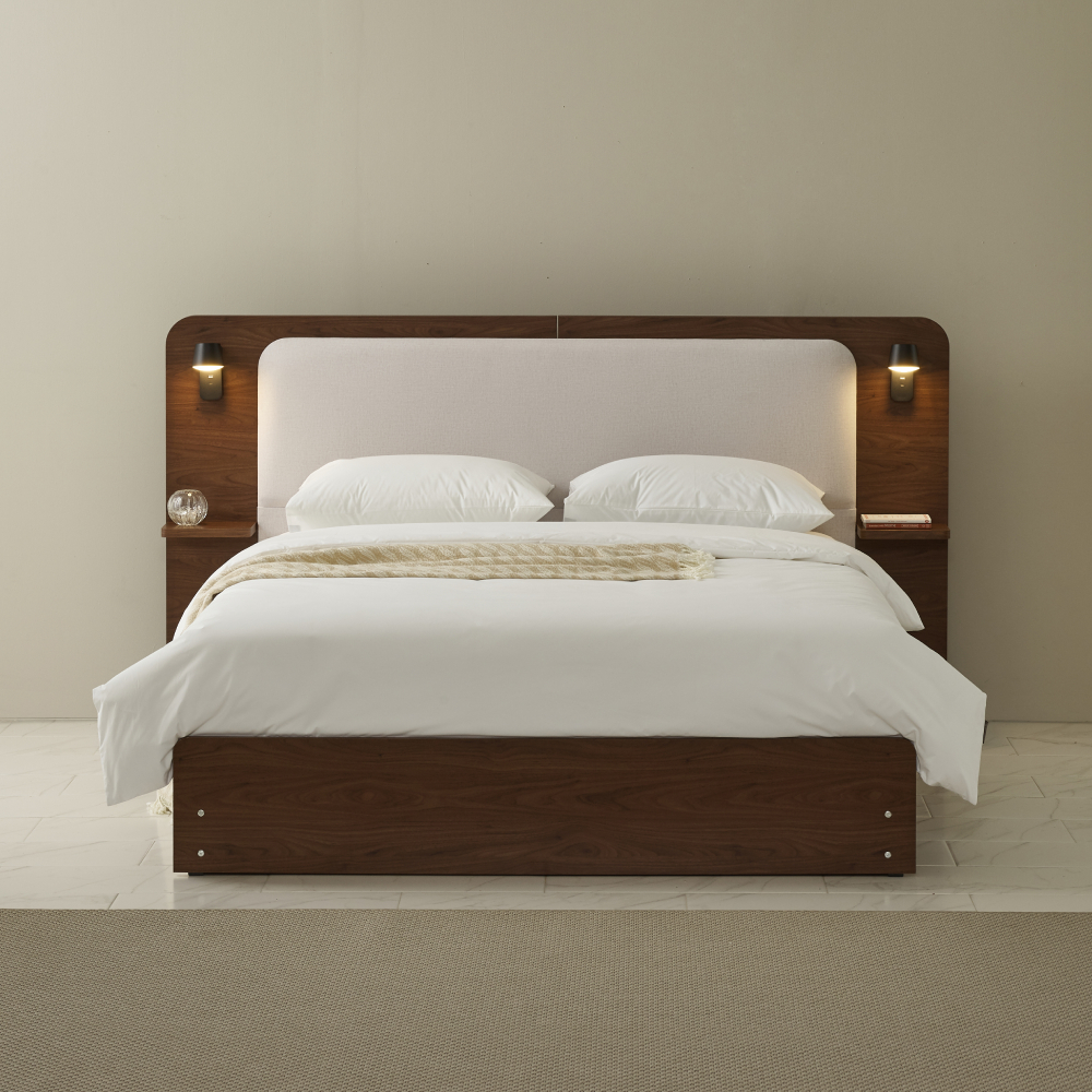 호텔 로프트 침대 프레임